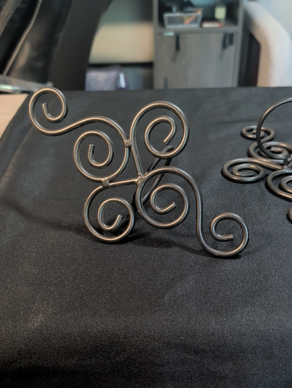 Set Of 2 Metal Tea Light Wall Sconces